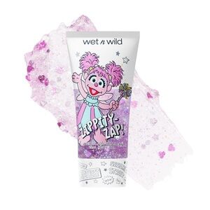 wet n wild x Sesame Street Zippity-Zap Glitter Body Face Gel